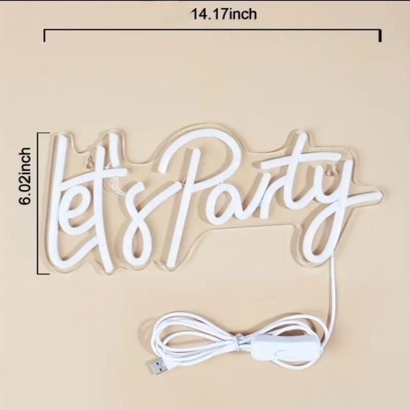 Let's Party Sign - Picture 3 of 4
